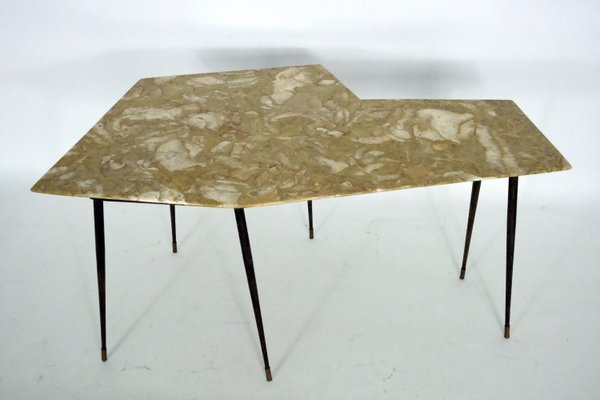 Mid-Century Italian Marble Side or Coffee Table, 1950s-OT-2027848