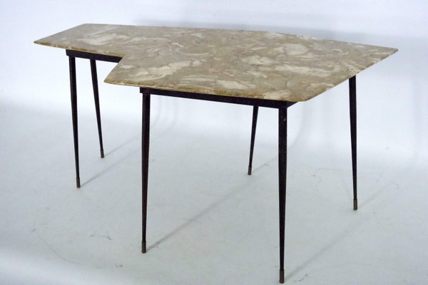 Mid-Century Italian Marble Side or Coffee Table, 1950s-OT-2027848