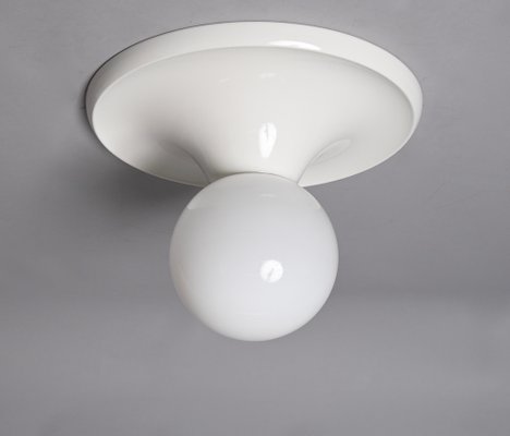 Mid-Century Italian Metal Ceiling Lamp by Castiglioni for Flos, 1960s-JDR-1324669