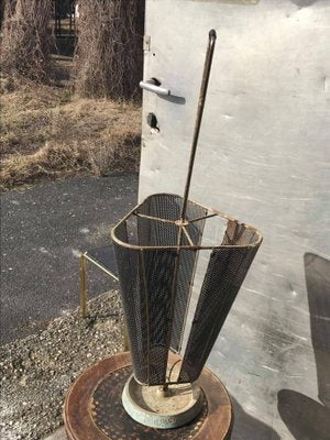 Mid-Century Italian Metal Umbrella Stand-OXJ-883662