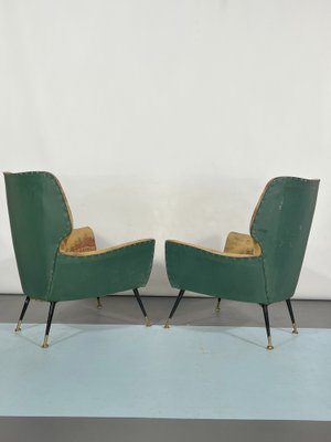 Mid-Century Italian Modern Armchairs, 1950s, Set of 2-OT-1240517