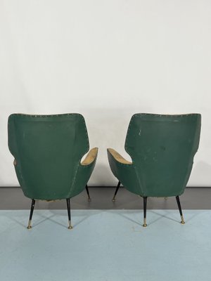 Mid-Century Italian Modern Armchairs, 1950s, Set of 2-OT-1240517