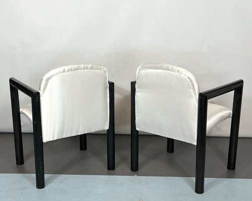 Mid-Century Italian Modern Armchairs, 1970s, Set of 4-OT-1311323