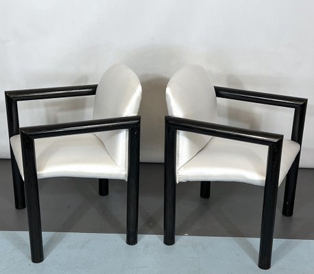 Mid-Century Italian Modern Armchairs, 1970s, Set of 4-OT-1311323