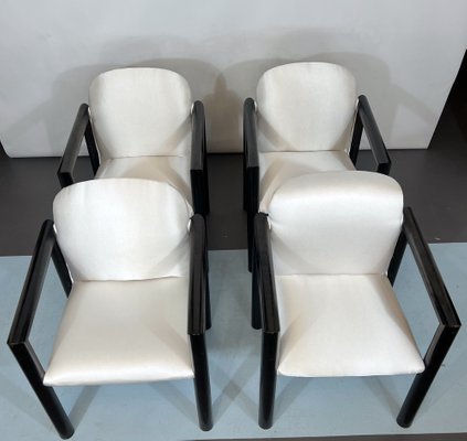 Mid-Century Italian Modern Armchairs, 1970s, Set of 4-OT-1311323