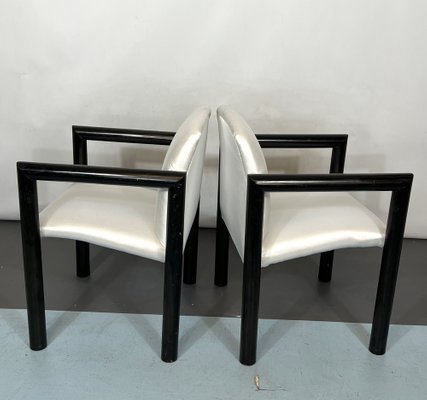 Mid-Century Italian Modern Armchairs, 1970s, Set of 4-OT-1311323