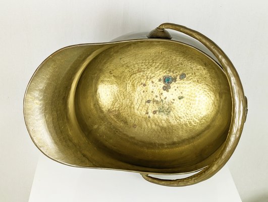 Mid-Century Italian Modern Brass Fireplace Carrier, 1970s-RD-1735317