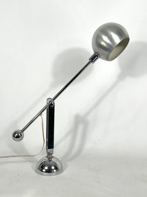 Mid-Century Italian Modern Chrome Counterweight Table Lamp, 1970s-OT-1318837