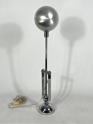 Mid-Century Italian Modern Chrome Counterweight Table Lamp, 1970s-OT-1318837