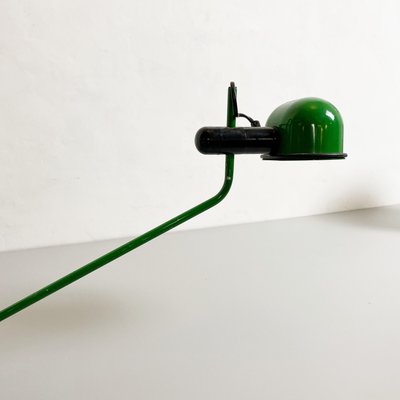 Mid-Century Italian Modern Green Metal Clamp-on Table Lamp, 1980s-GDD-1155473