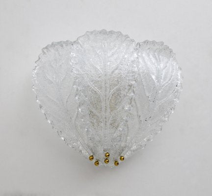 Mid-Century Italian Modern Murano Glass Sconce from Sylcom, 1960s-FER-1723990