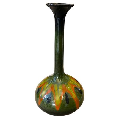 Mid-Century Italian Modern Single Flower Ceramic Vase by Bertoncello, 1970s-NMK-1060018