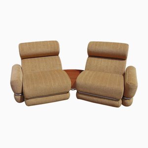 Mid-Century Italian Modular Armchairs, 1960s, Set of 3-OXJ-1763658