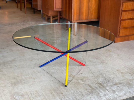 Mid-Century Italian Mondrian Coffee Table by Theodore Wadell for Cassina, 1970s-WSA-1063447