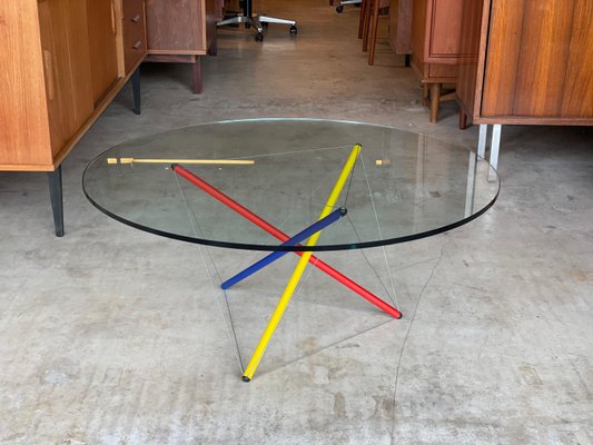 Mid-Century Italian Mondrian Coffee Table by Theodore Wadell for Cassina, 1970s-WSA-1063447