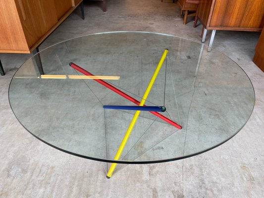 Mid-Century Italian Mondrian Coffee Table by Theodore Wadell for Cassina, 1970s-WSA-1063447