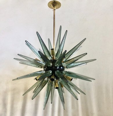 Mid-Century Italian Multi-Colored Murano Art Glass Chandelier, 1970-UH-1240683