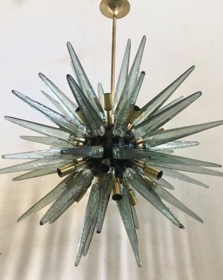 Mid-Century Italian Multi-Colored Murano Art Glass Chandelier, 1970-UH-1240683