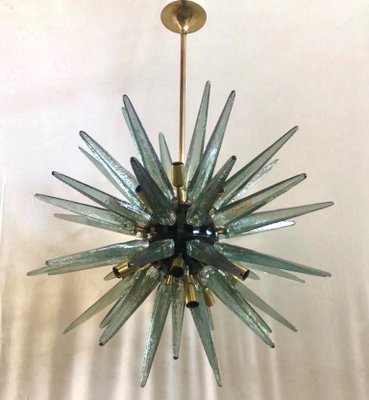 Mid-Century Italian Multi-Colored Murano Art Glass Chandelier, 1970-UH-1240683