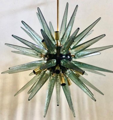 Mid-Century Italian Multi-Colored Murano Art Glass Chandelier, 1970-UH-1240683