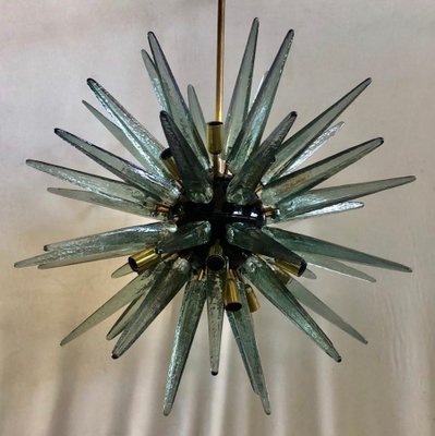 Mid-Century Italian Multi-Colored Murano Art Glass Chandelier, 1970-UH-1240683