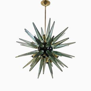 Mid-Century Italian Multi-Colored Murano Art Glass Chandelier, 1970-UH-1240683