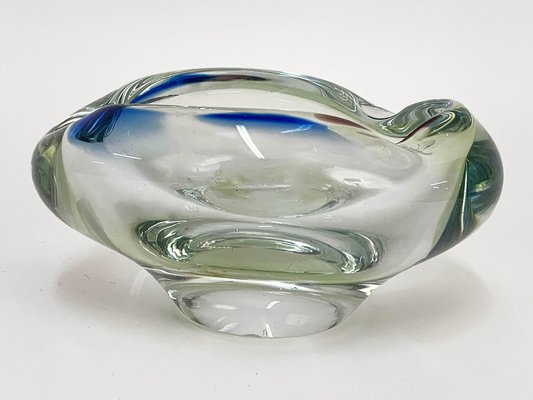 Mid-Century Italian Multicolored Submerged Murano Glass Ashtray, 1960-JDR-1126098