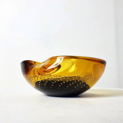 Mid-Century Italian Murano Glass Bowl-FO-1113532