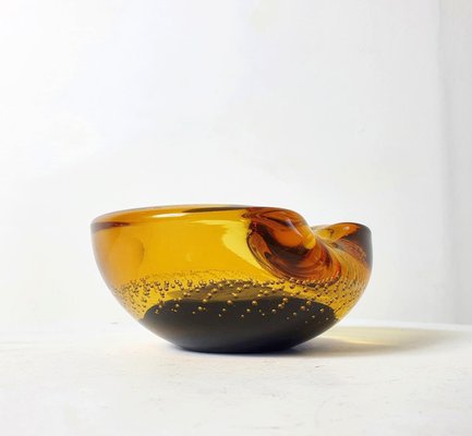 Mid-Century Italian Murano Glass Bowl-FO-1113532