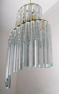 Mid-Century Italian Murano Glass Ceiling Lamp by Pia Guidetti Crippa for Lumi, 1960s-FER-549688