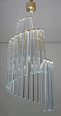 Mid-Century Italian Murano Glass Ceiling Lamp by Pia Guidetti Crippa for Lumi, 1960s-FER-549688