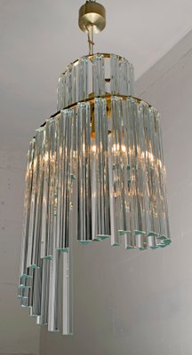 Mid-Century Italian Murano Glass Ceiling Lamp by Pia Guidetti Crippa for Lumi, 1960s-FER-549688