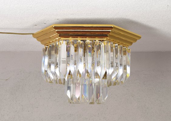 Mid-Century Italian Murano Glass Flush Mount by Venini, 1960s-IJF-1767913