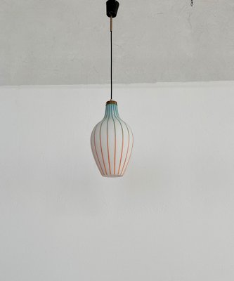 Mid-Century Italian Murano Glass Pendant Light in Massimo Vignelli style, 1960s-VNE-1367047