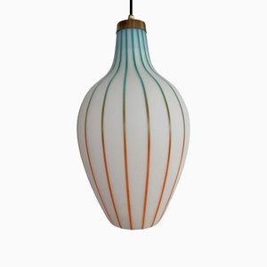 Mid-Century Italian Murano Glass Pendant Light in Massimo Vignelli style, 1960s-VNE-1367047