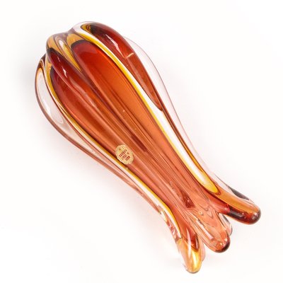 Mid-Century Italian Murano Glass Vase, 1950s-BKO-1823081