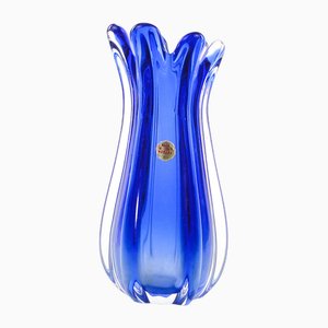 Mid-Century Italian Murano Glass Vase, 1950s-BKO-1823057