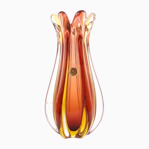 Mid-Century Italian Murano Glass Vase, 1950s-BKO-1823081