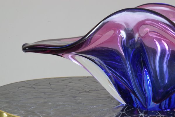 Mid-Century Italian Murano Glass Vase, 1960s-GXL-548906