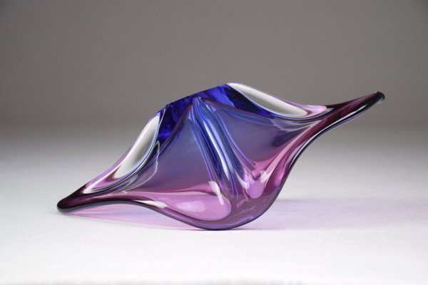 Mid-Century Italian Murano Glass Vase, 1960s-GXL-548906