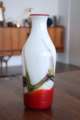 Mid-Century Italian Murano Glass Vase, 1970s-GXL-554454