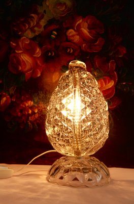 Mid-Century Italian Murano Leaf Foja Lamp by Barovier & Toso, 1940s-HUY-1071136