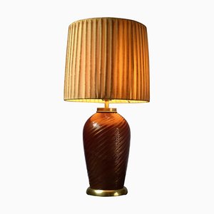 Mid-Century Italian Murano Table Lamp by Tommaso Barbi, 1970s-GXL-1281314