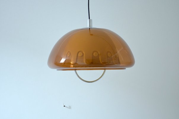 Mid-Century Italian Mushroom Pendant Lamp from Meblo, 1960s-OV-743039