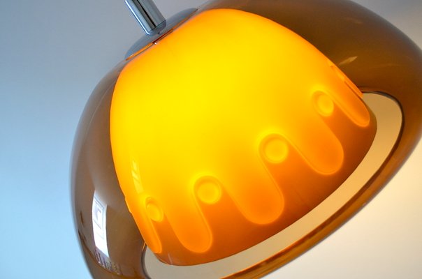 Mid-Century Italian Mushroom Pendant Lamp from Meblo, 1960s-OV-743039