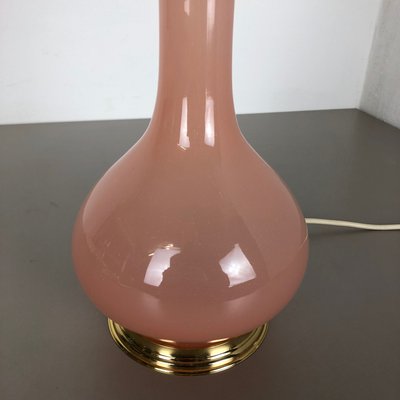 Mid-Century Italian Opaline Murano Glass Table Lamp from Cenedese Vetri-QZ-566230