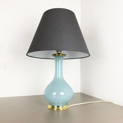 Mid-Century Italian Opaline Murano Glass Table Lamp from Cenedese Vetri-QZ-566220