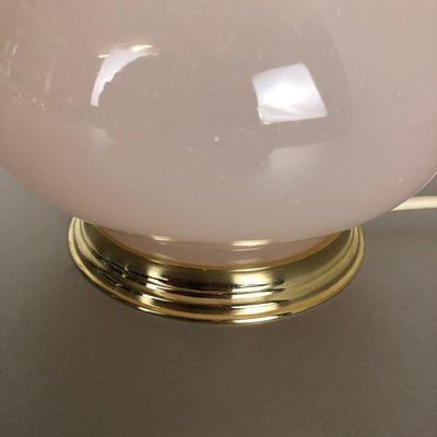 Mid-Century Italian Opaline Murano Glass Table Lamp from Cenedese Vetri-QZ-566231