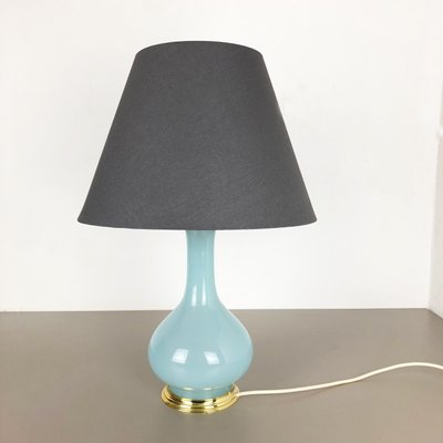 Mid-Century Italian Opaline Murano Glass Table Lamp from Cenedese Vetri-QZ-566220