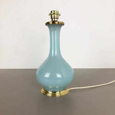 Mid-Century Italian Opaline Murano Glass Table Lamp from Cenedese Vetri-QZ-566220